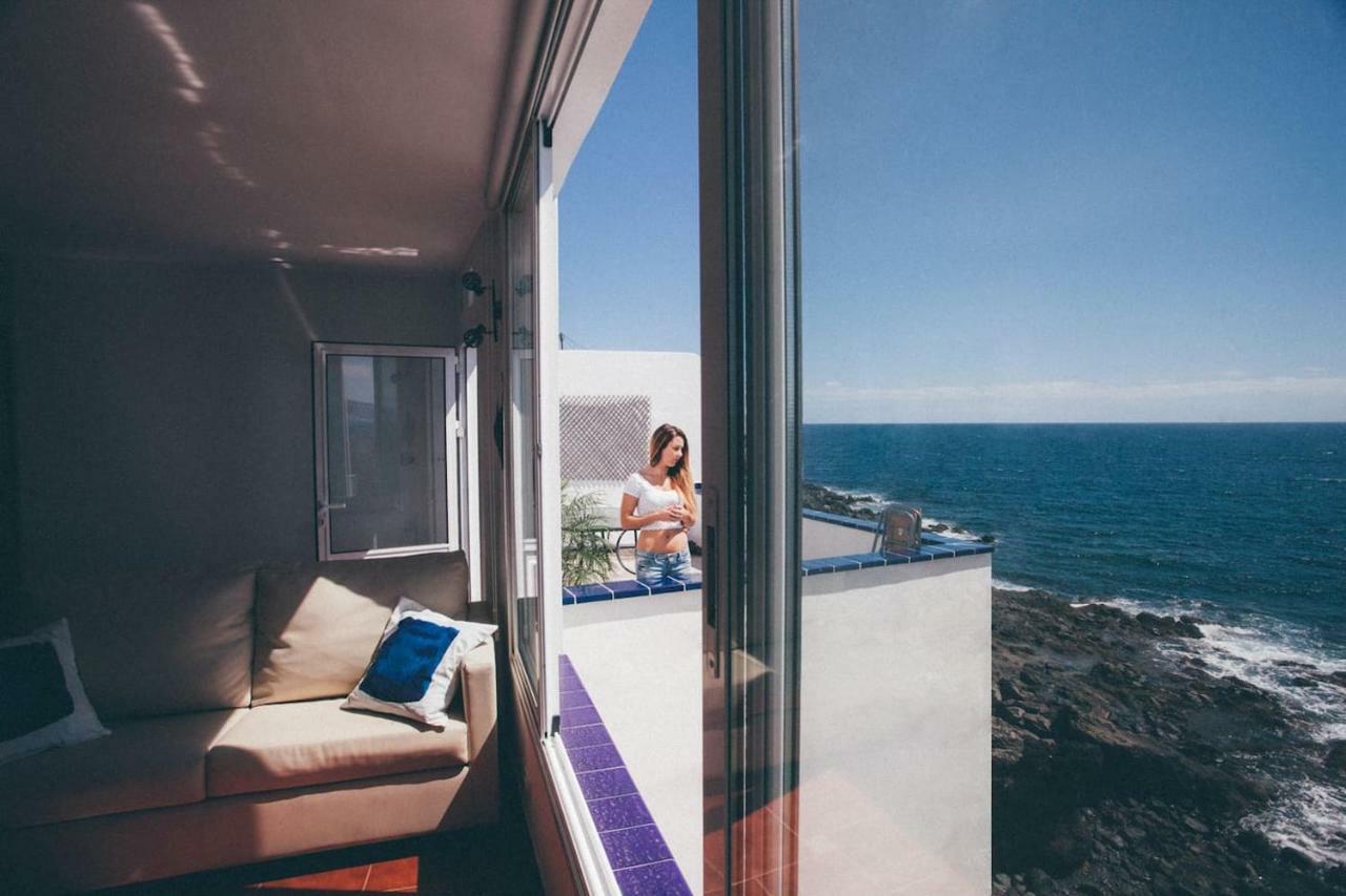 Canary Casita Next To The Atlantic Ocean Radazul Стая снимка
